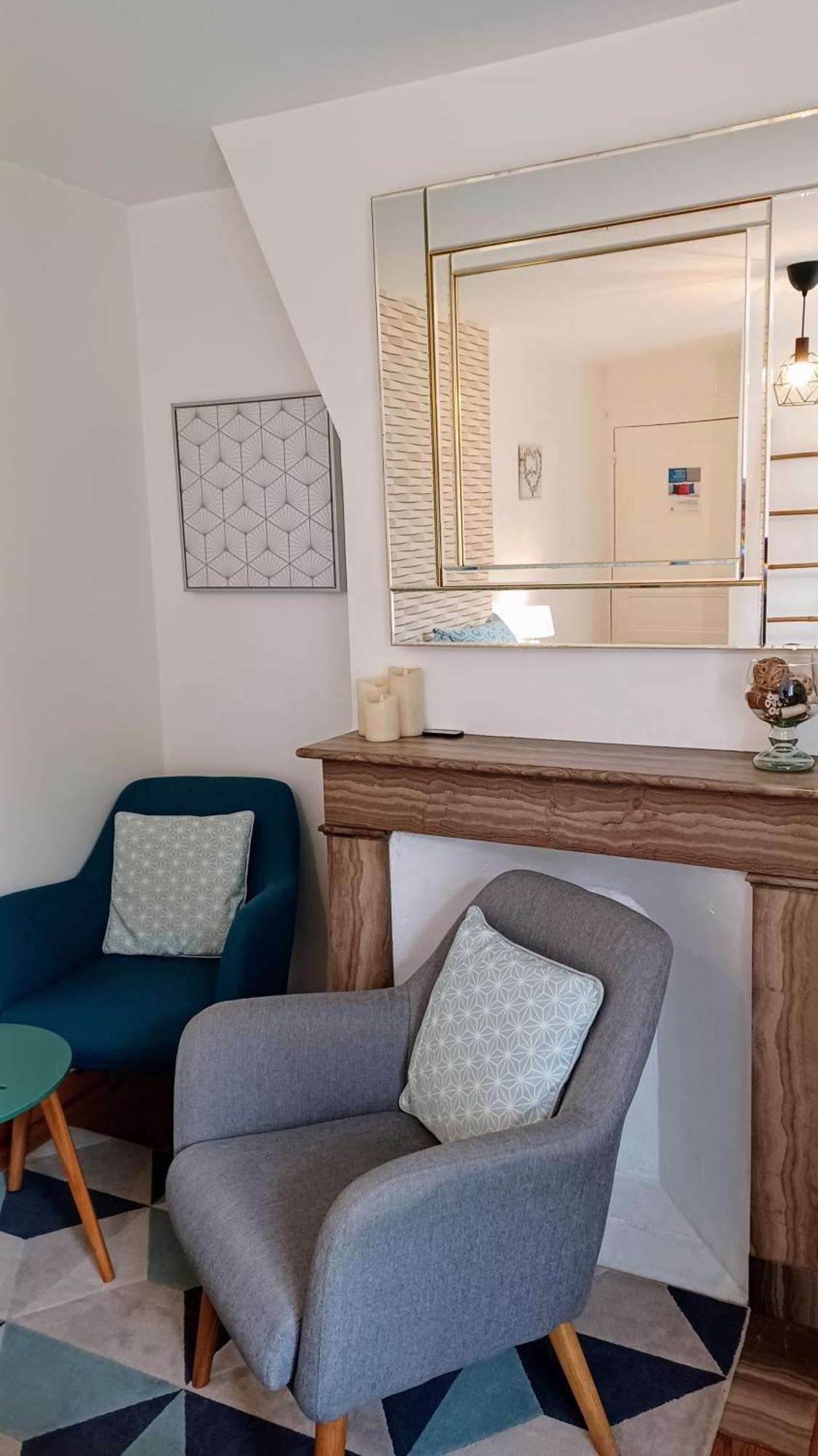 Bed and Breakfast La Carte Postale Oye-Plage Zimmer foto